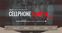Desktop Screenshot of cellphonecancer.com