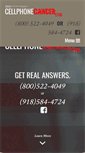 Mobile Screenshot of cellphonecancer.com